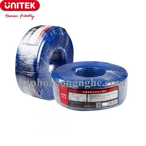 Unitek 25410 C9017BL 100M 2*1.5Gb Od8.5Mm Cáp Loa Sân Khấu 30025410